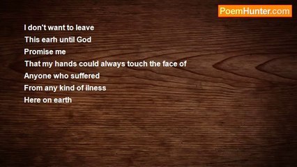 Aldo Kraas - I DON'T WANT TO LEAVE