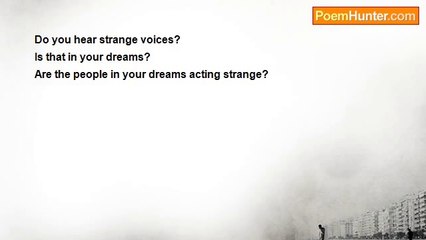 Aldo Kraas - DO YOU HEAR STRANGE YOICES