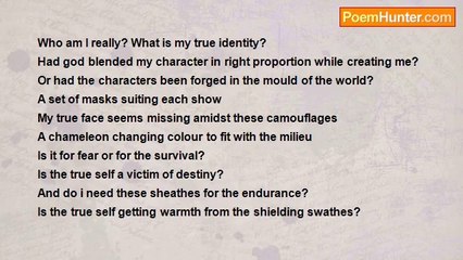 Kavitha Krishnamurthy - True identity