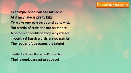 Aplier Hao - Words in a Poem