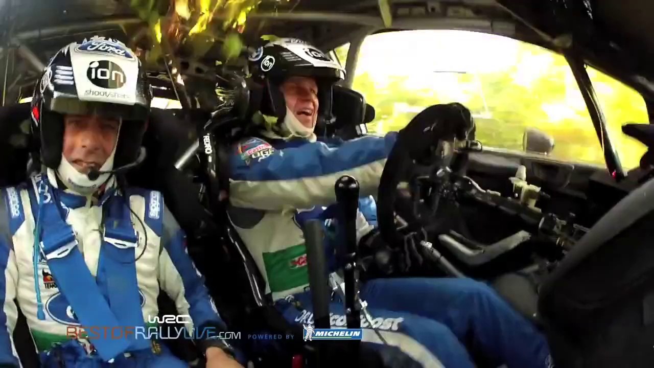 Solberg's Crash - 2012 WRC Rallye de France