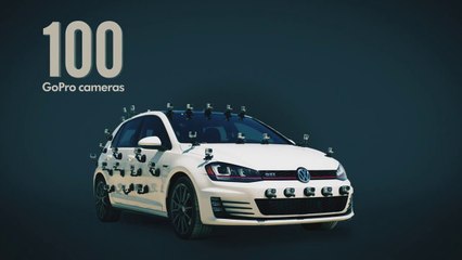 VW Golf GTI Paints with Light!