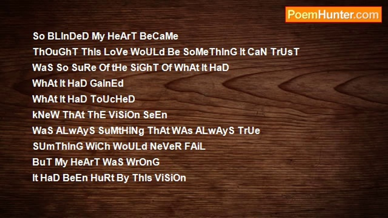 Frandy Osias Louis - My HeArT, So BLiNdEd By YoU