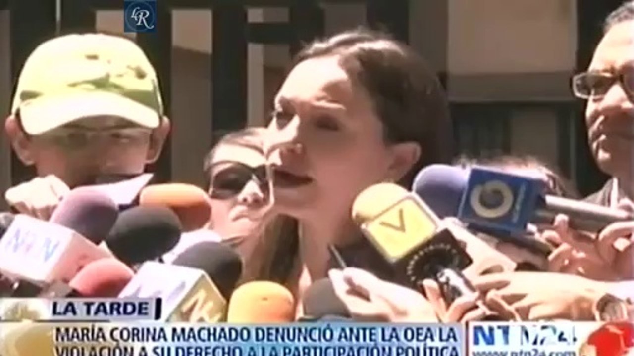 María Corina Machado pidió protección, Venezuela