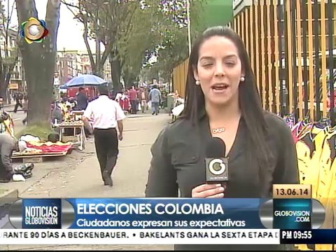 Ciudadanos expresan sus expectativas sobre comicios en Colombia
