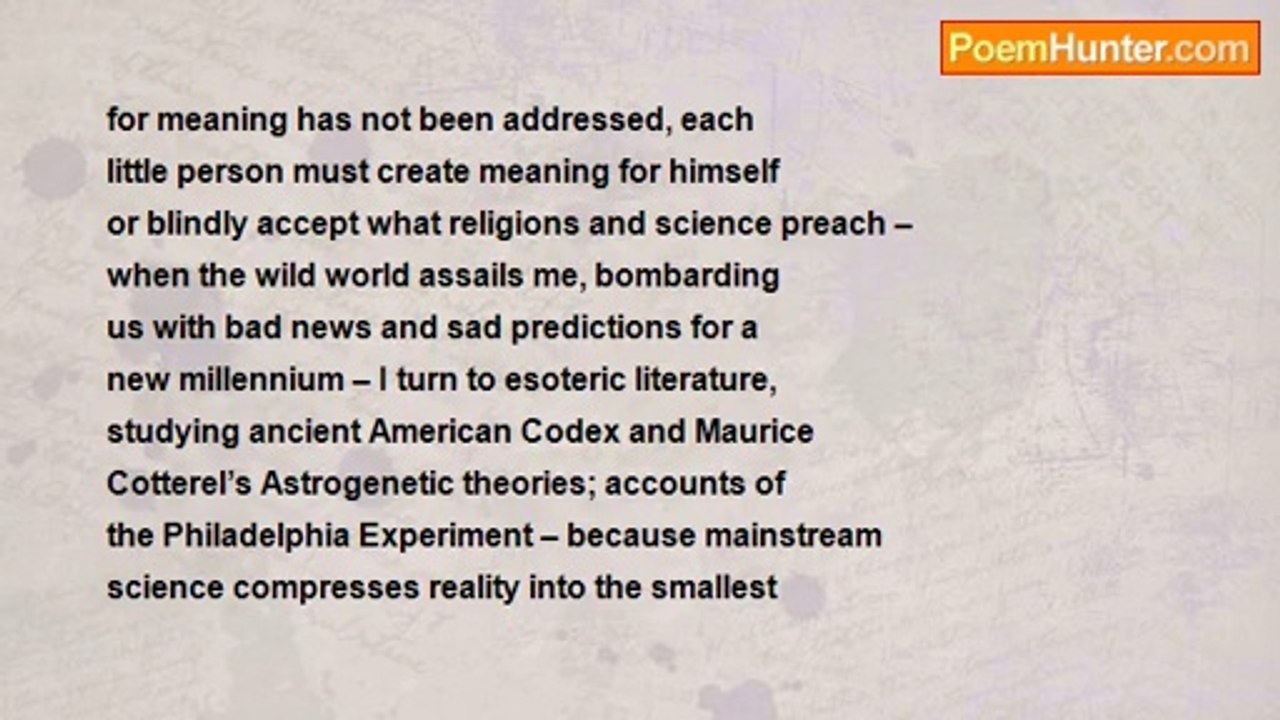 Margaret Alice - Philosophy: Science Compresses Reality