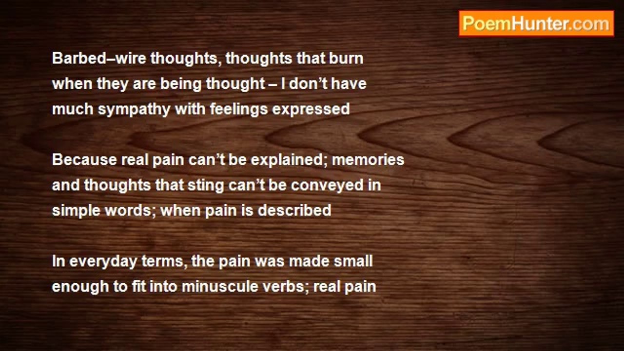 Margaret Alice - Feelings: Life is a Flight From Feelings That Burn