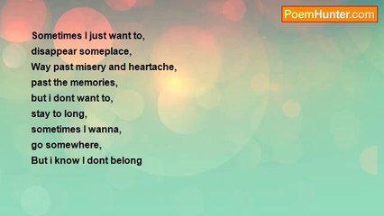 Jess Terry - I dont Belong