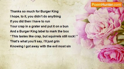 Alyssa Rieper - Burger King Meal