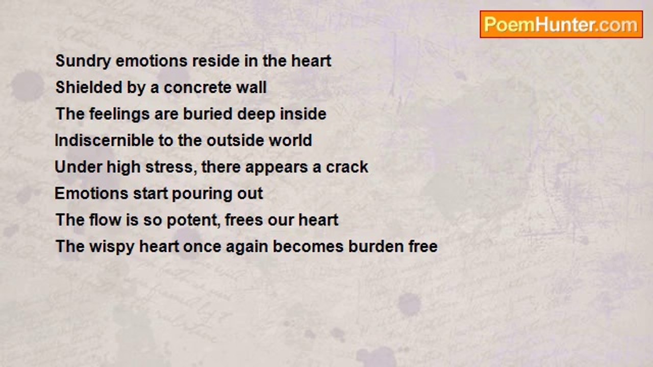 Kavitha Krishnamurthy - Human emotions