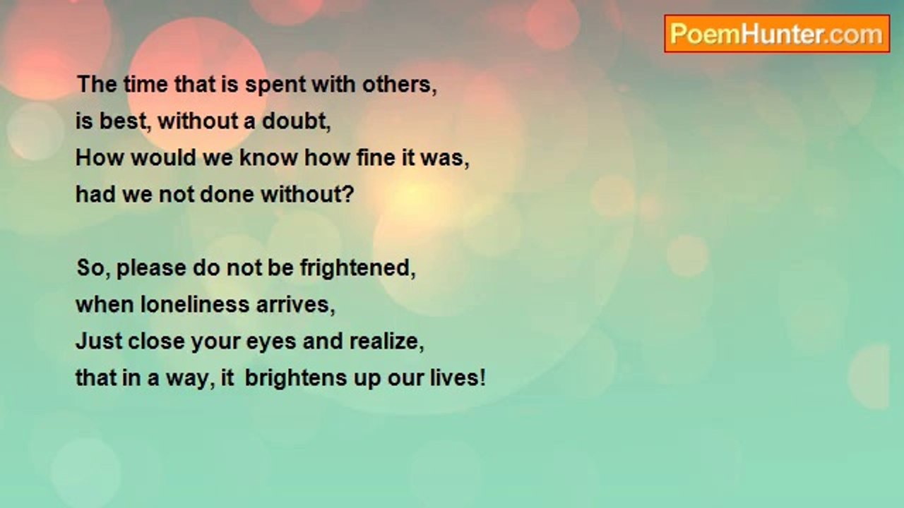 Barry Van Allen - Loneliness