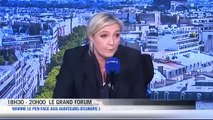 Clash Marine le Pen VS jeune dégénérée qui ne comprend rien
