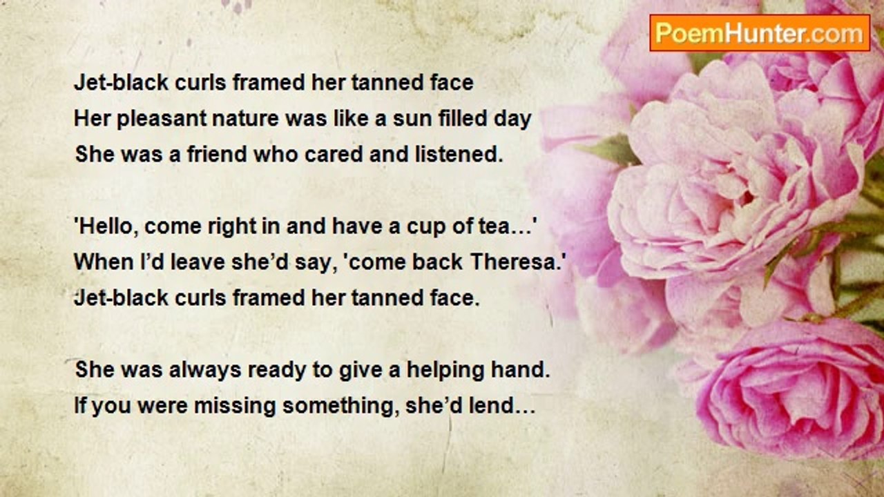 Theresa Ann Moore - My Friend, 'Ruby'