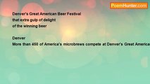 john tiong chunghoo - Travel Haiku - The Denver's Great American Beer Festival