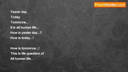 otteri selvakumar - Today and tommrow...!