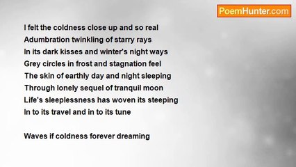 Peter S. Quinn - I Felt the Coldness