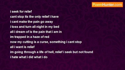 misty sa... - wat happens when you cant find relief.........