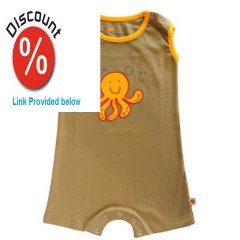 Best Deals Tangerine Tree Boys Sleeveless Romper in Olive Green Review