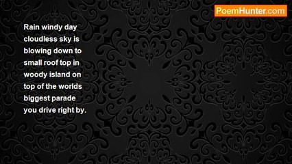 Is It Poetry - it is a drive by