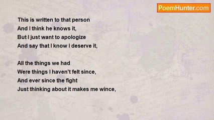 Trysta Due - Sincerely Sorry