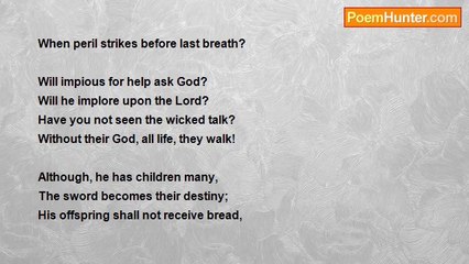 Dr John Celes - Bible Stories: Job (Chapter XXVII)