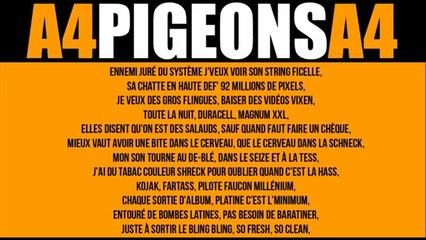 BOOBA - Pigeons (Paroles / Lyrics)