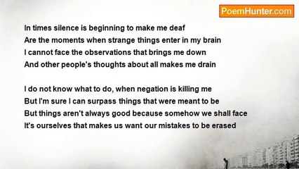 Princess Bernadette Anillo - Hope For Clearness Of Thoughts