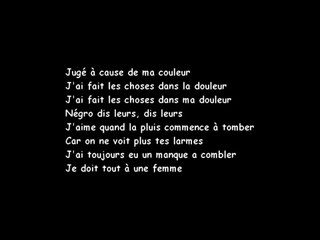 BOOBA - MA COULEUR (Paroles / Lyrics)