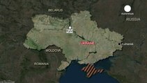 Los rebeldes prorrusos derriban un avión militar ucraniano