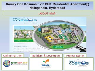 Ramky One Kosmos by Ramky Group at Nallagandla, Hyderabad.