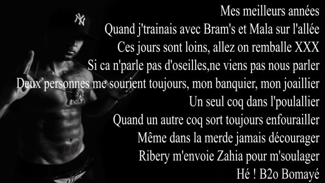 Booba - Maître Yoda (Paroles / Lyrics)