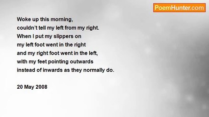 David Harris - My Left From My Right