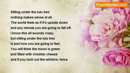 David Harris - Under The Lulu Tree (A nonsense poem.)