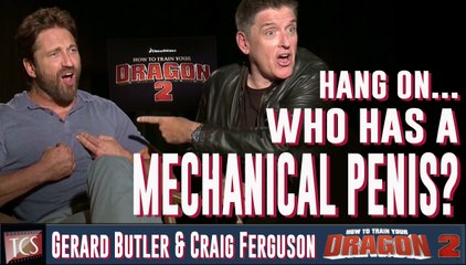 Craig Ferguson, Gerard Butler Exclusive Interview - How to Train Your Dragon 2