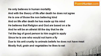 Francis Duggan - An Atheist Till The Day He Die