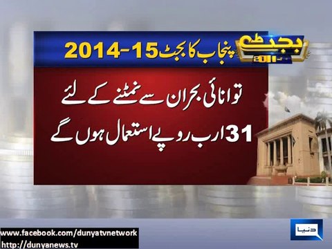 Dunya news-Budget 2014-15: Pensions, salaries of Punjab govt employees increased by 10%