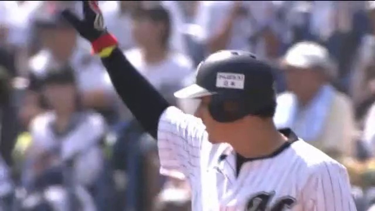 Luis Cruz Conecta Hit #40 de la Temporada en NPB - 14 Junio 2014