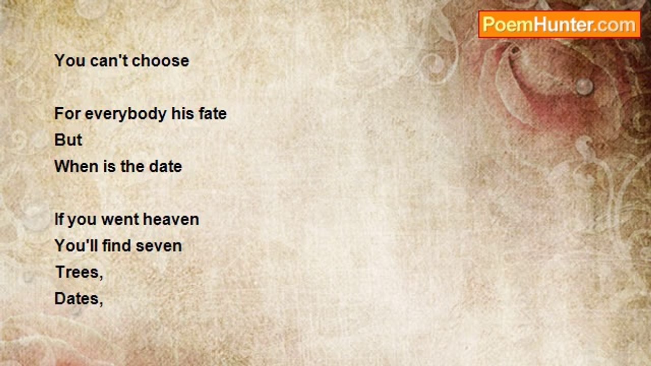 Just Amr - ''Death'' The poet