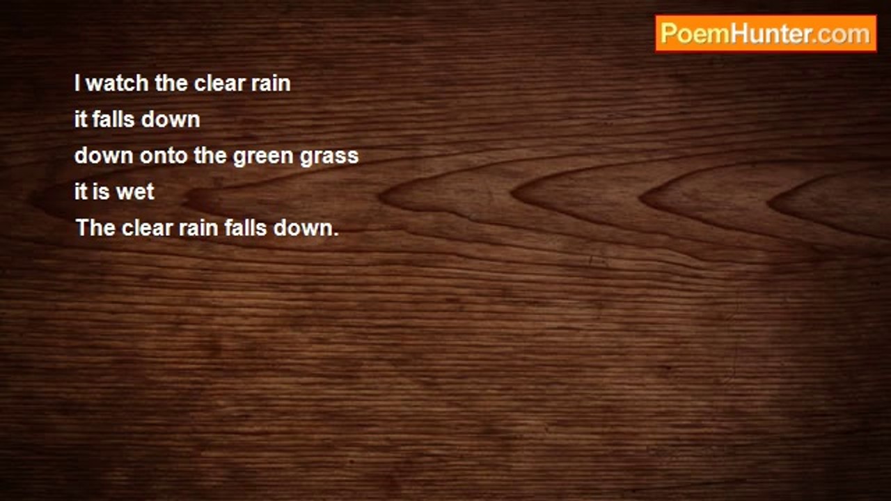 Carmela Kazmier - The Rain Falls