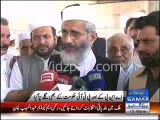 Siraj ul Haq gives deadline of August to complete Mufti Mhemood Fly Over in Peshawar