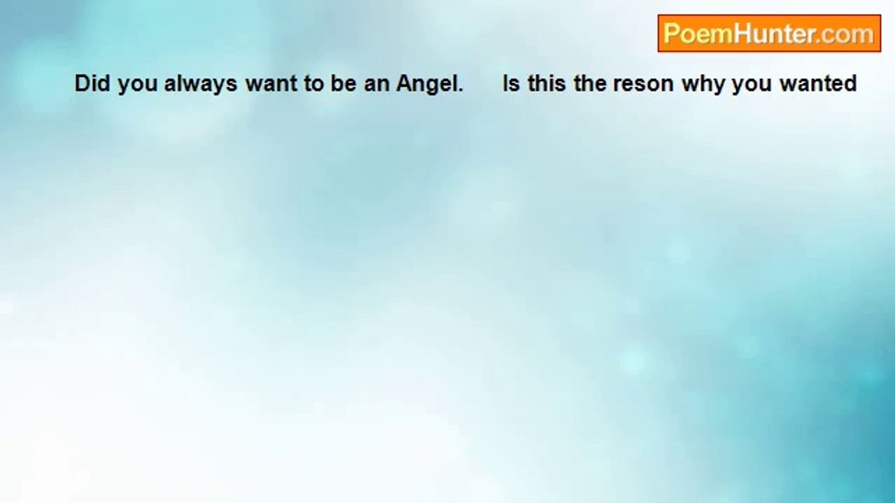 Susie Sunshine - Did you always want to be an Angel