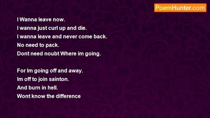 Amy Louise Kerswell - I wanna leave now