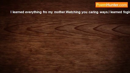 Susie Sunshine - I learned everything from my Mother