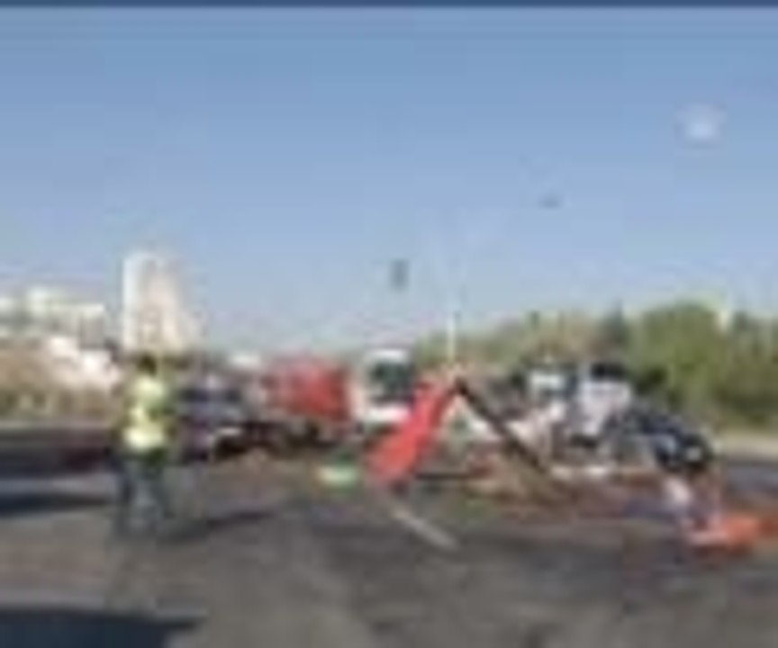 Başkentte trafik kazası
