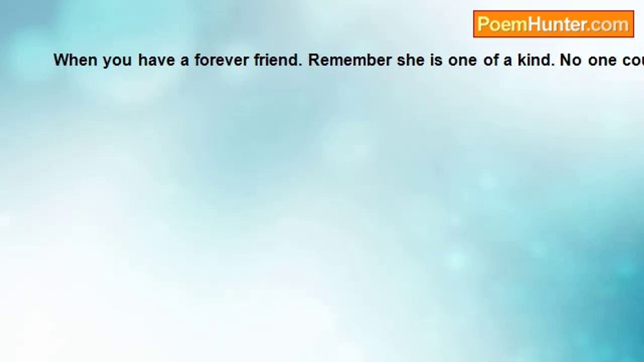 Susie Sunshine - A forever friend is one of a kind