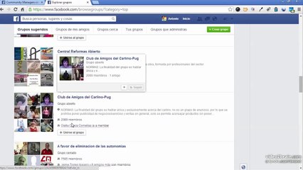[Tutorial] Como crear un grupo en Facebook  (4.3)