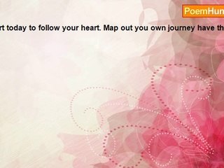 Susie Sunshine - Today is time to follow your heart