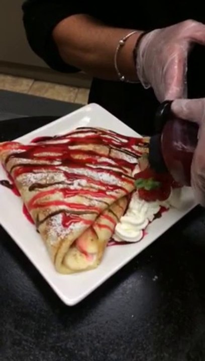 Tropical crepe at Crepe_A_licious Melbourne