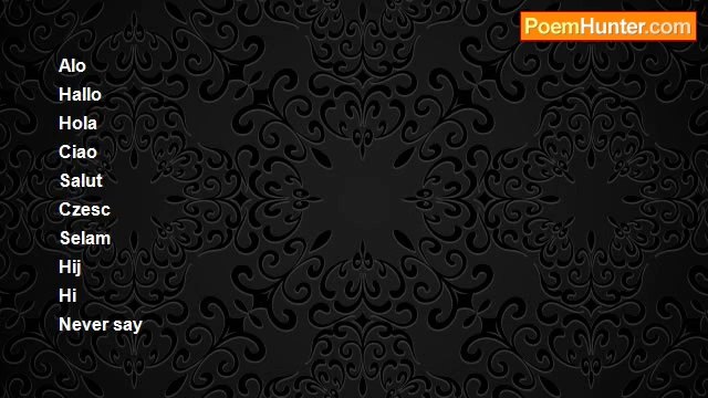 Persian Nightingale - Never Say Bye