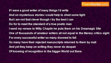 Francis Duggan - If I Were A Good Writer